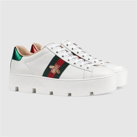 Women's Ace embroidered platform sneaker 